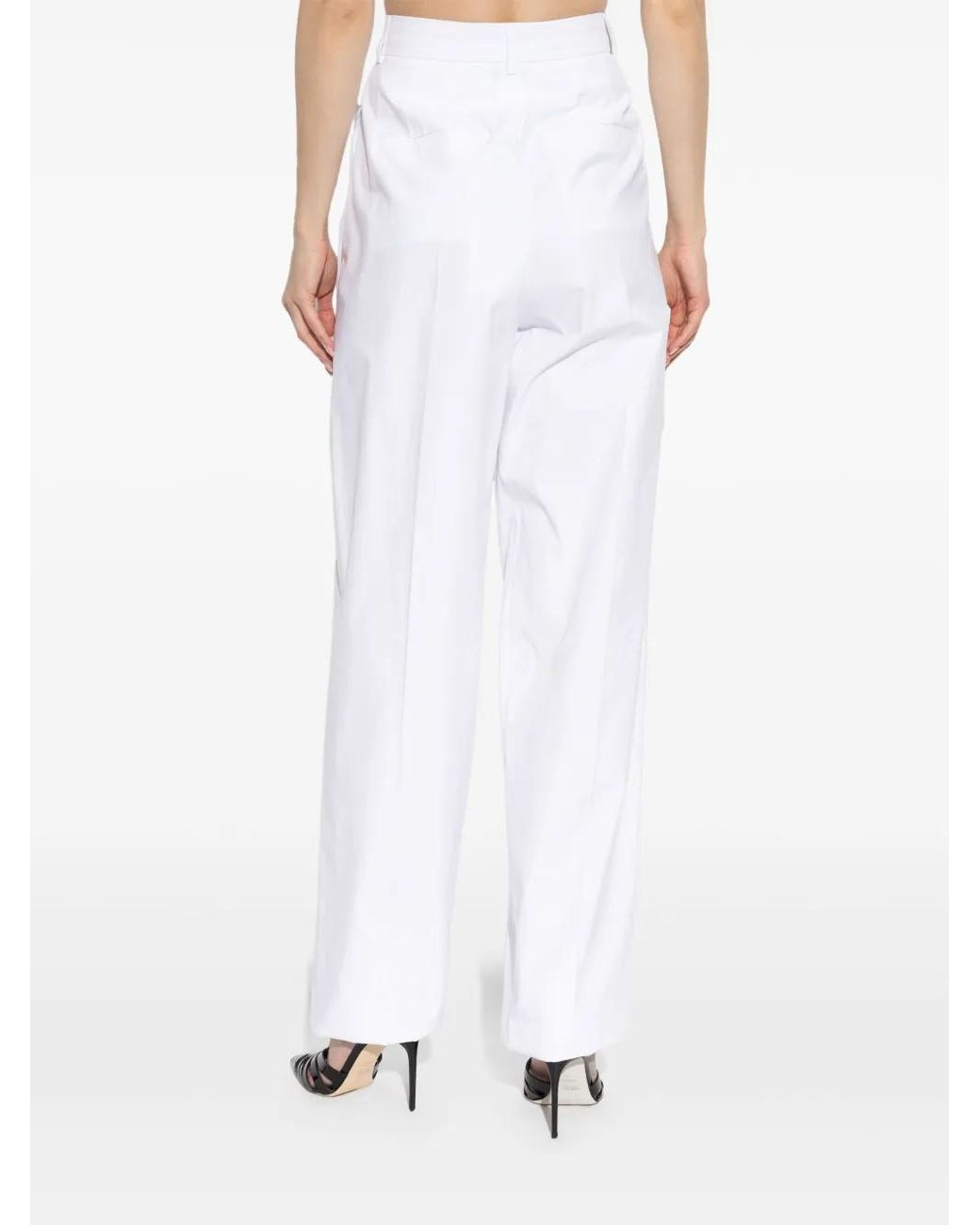 Sportmax Leone Broek in het White