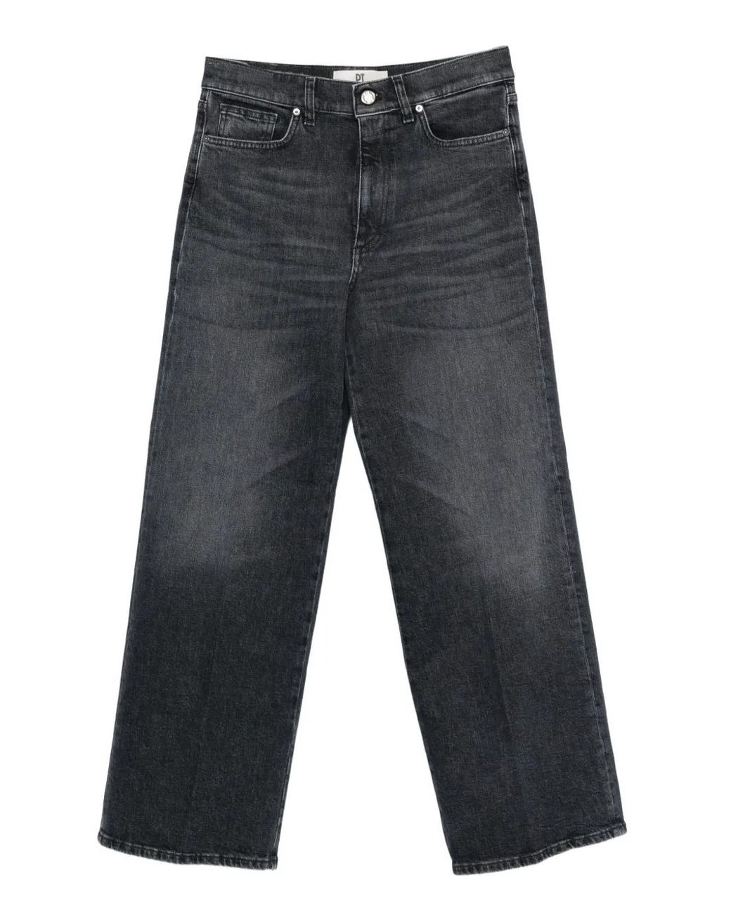 PT Torino Gray Wide-Leg Jeans