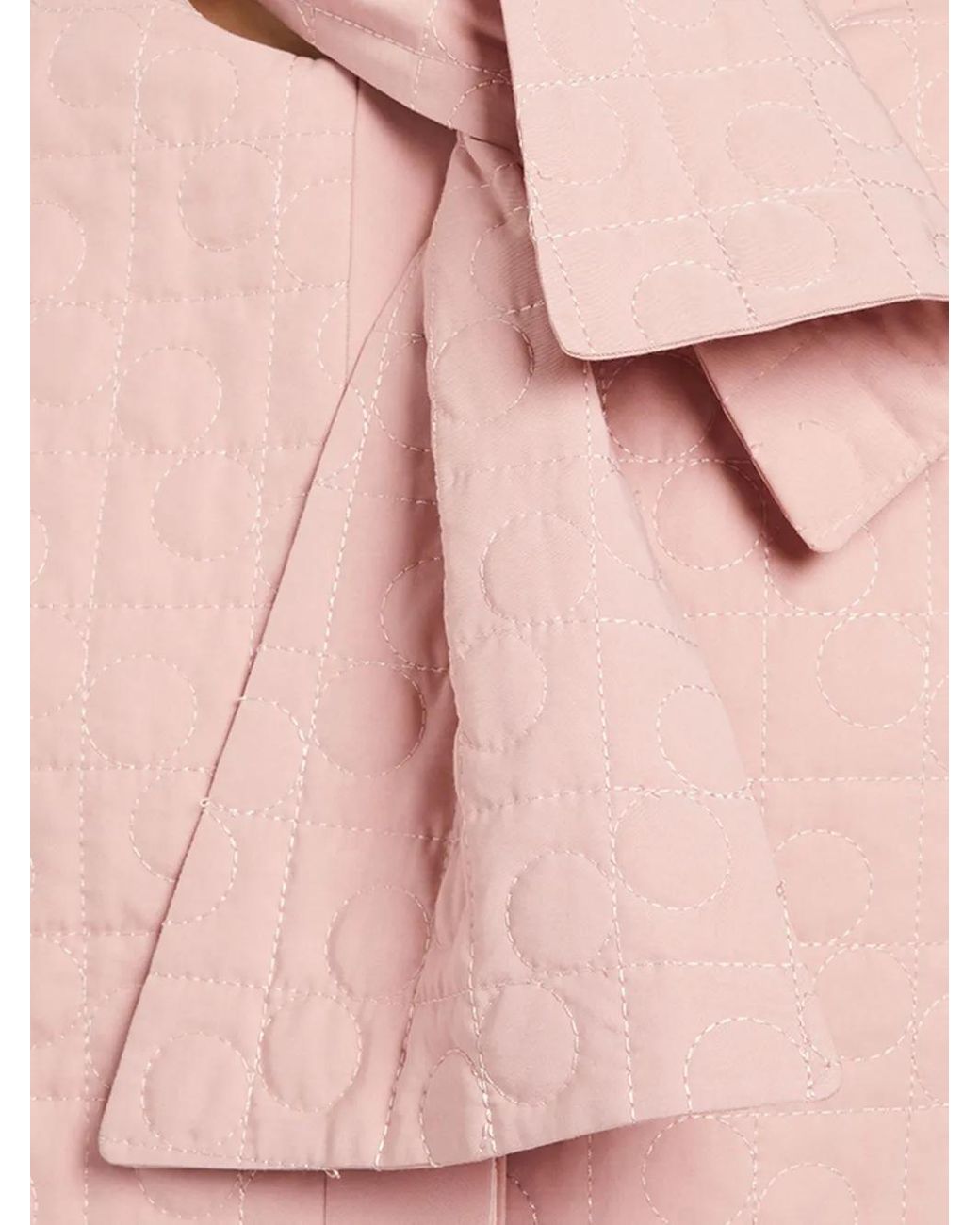 Ports 1961 Pink Tie-Neck Jacket