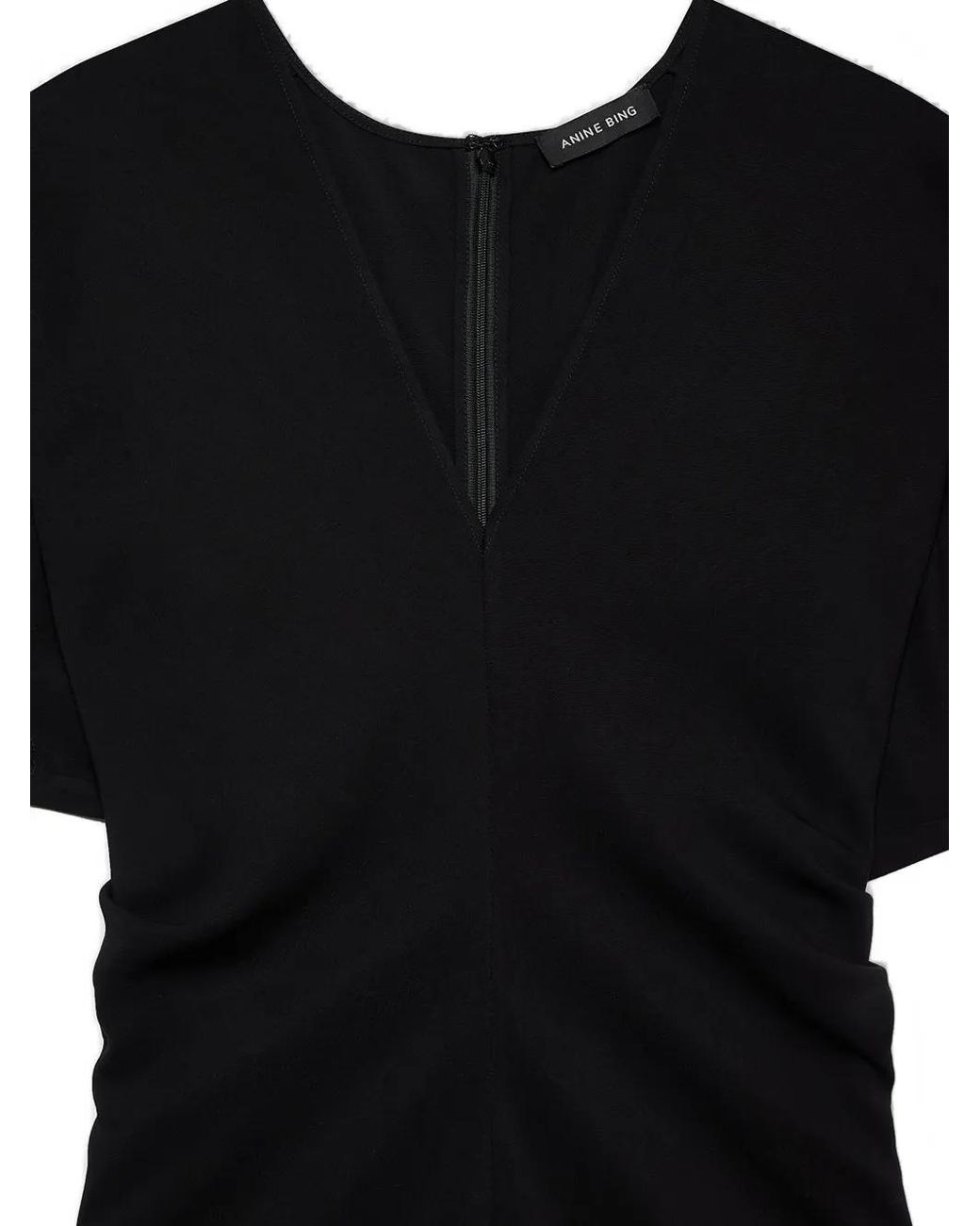 Anine Bing Black Midi Dresses
