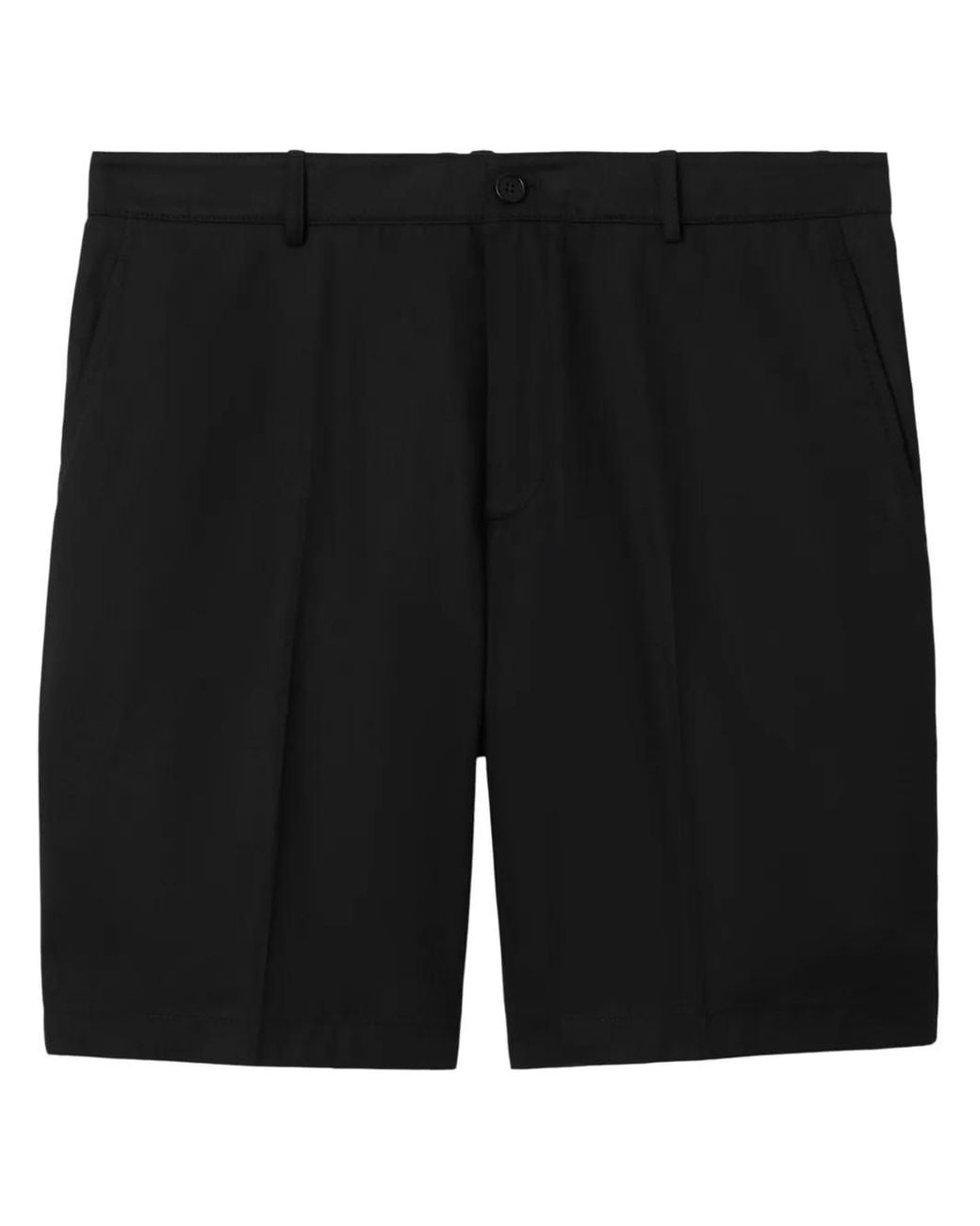 Burberry Black Cotton Shorts for men