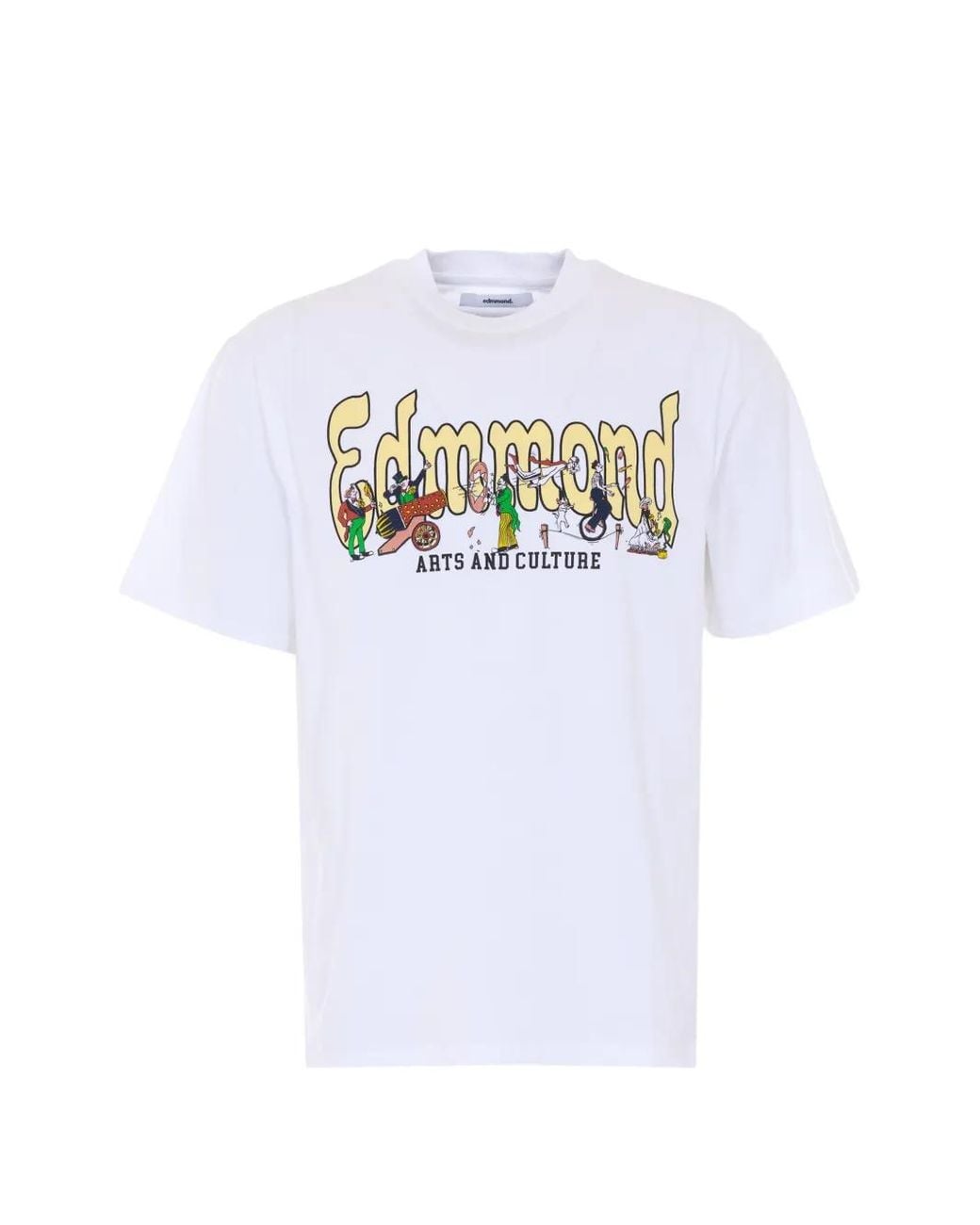 Edmmond Studios White Domino T-Shirt for men