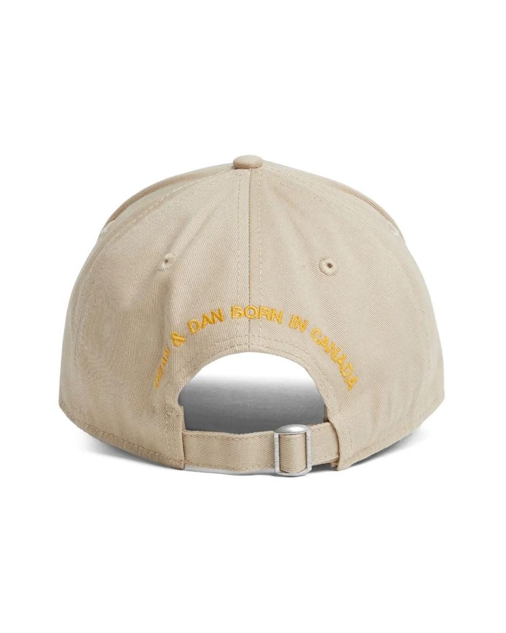 DSquared² Gray Logo Patch Cap for men