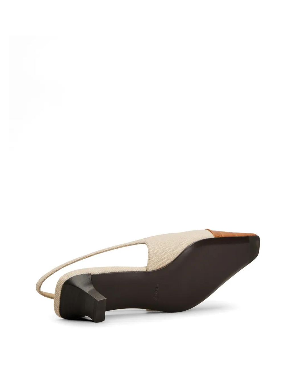 Tod's Natural Slingback Pumps