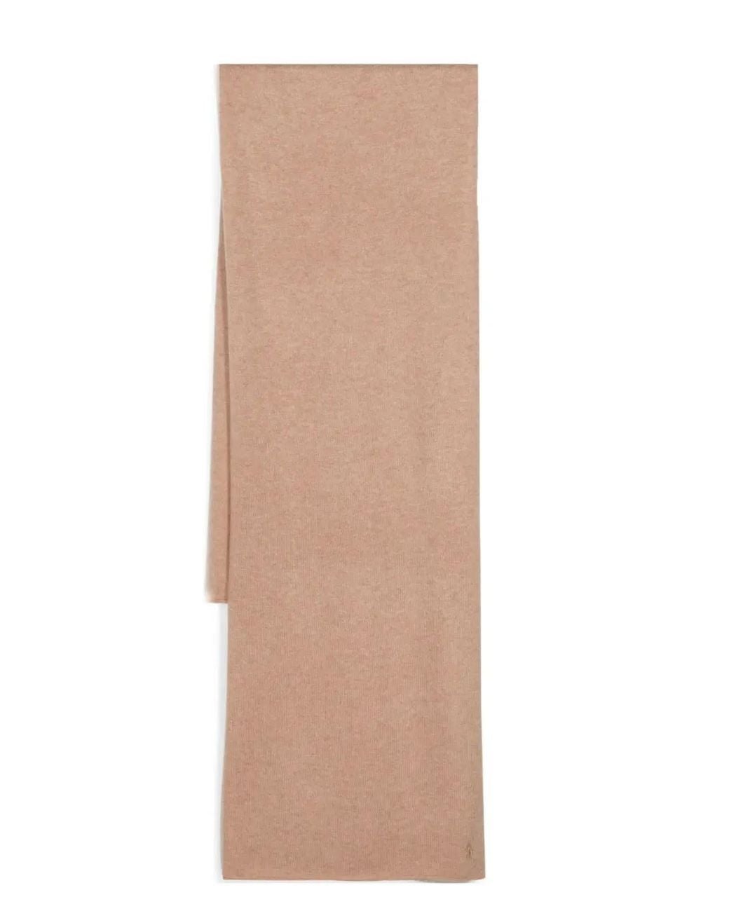 Polo Ralph Lauren Natural Polo Pony Virgin Wool Scarf
