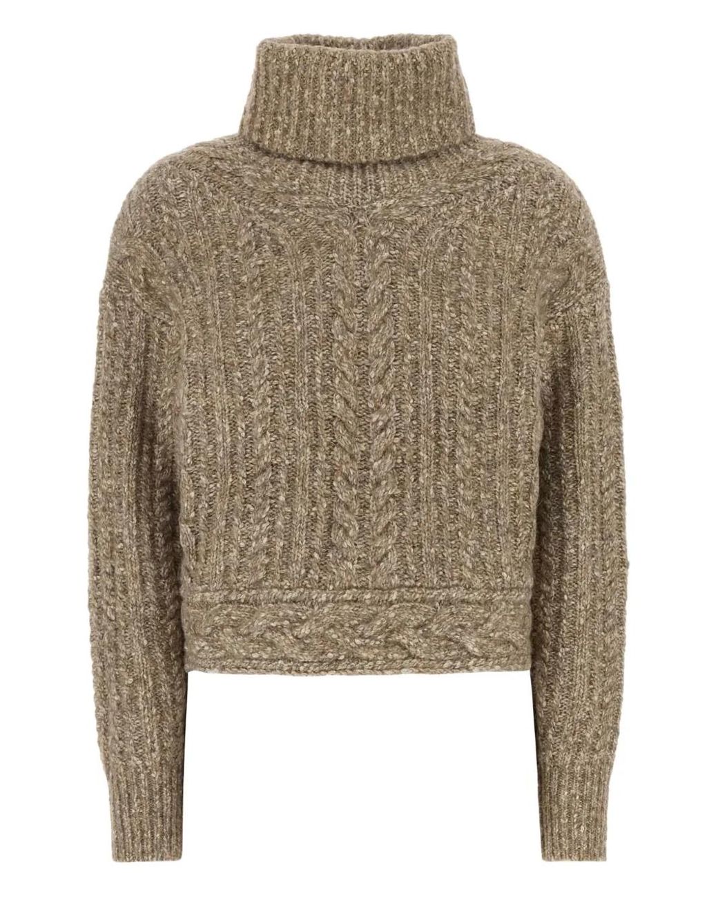 Isabel Marant Natural Isabel Marant Etoile Stretch Cotton Blend Brenda Sweater
