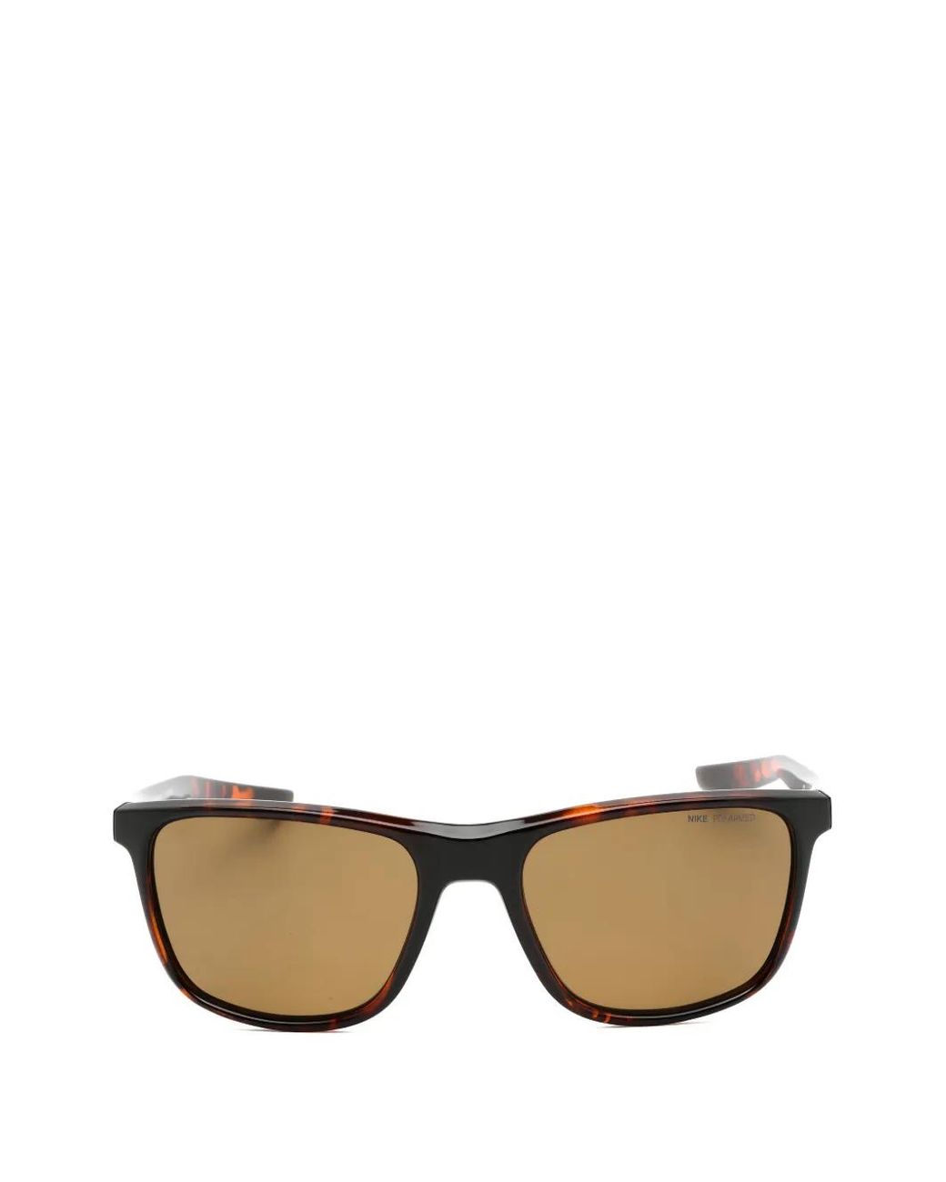 Nike Brown Essential Endeavour Rectangle-Frame Sunglasses
