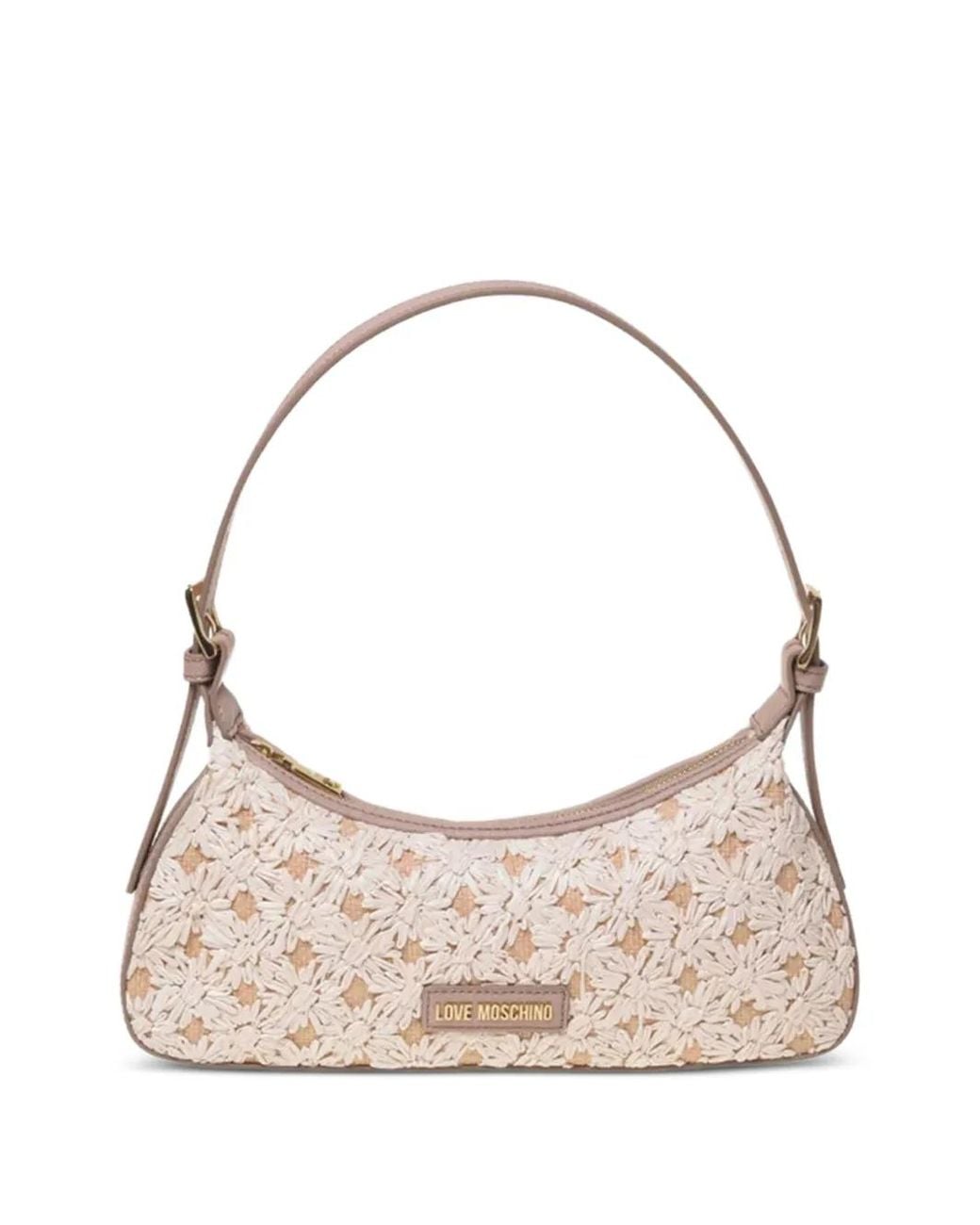 Love Moschino Natural Shoulder Bags