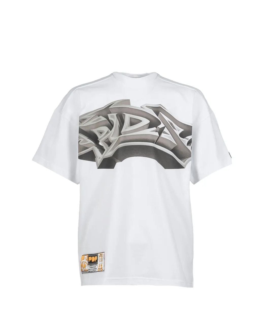PDF White The New Boy-Nubian Graphic-Print T-Shirt for men