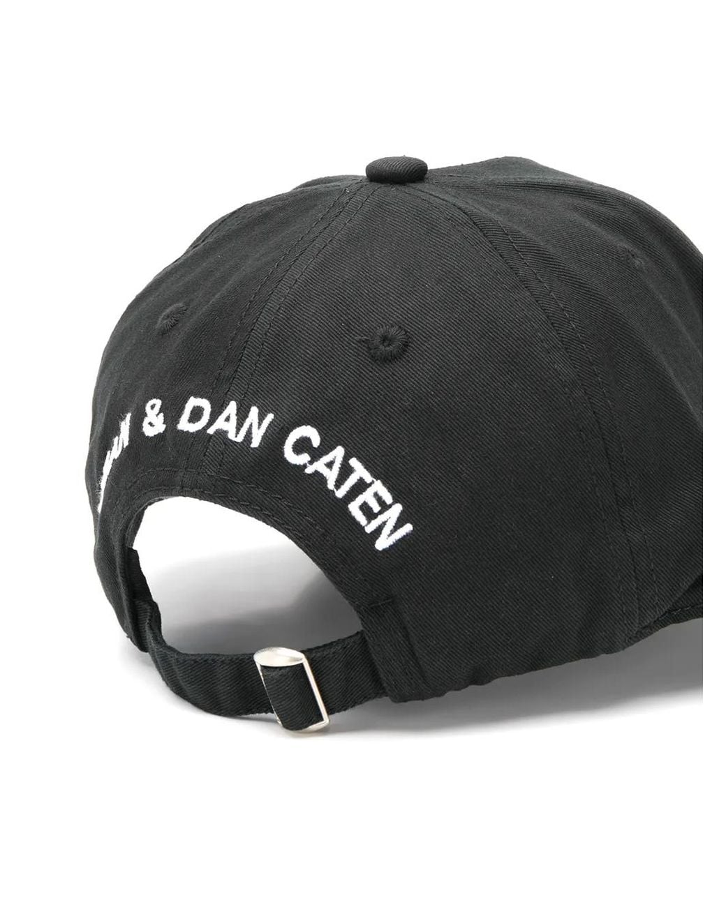 DSquared² Black Logo Baseball Cap for men