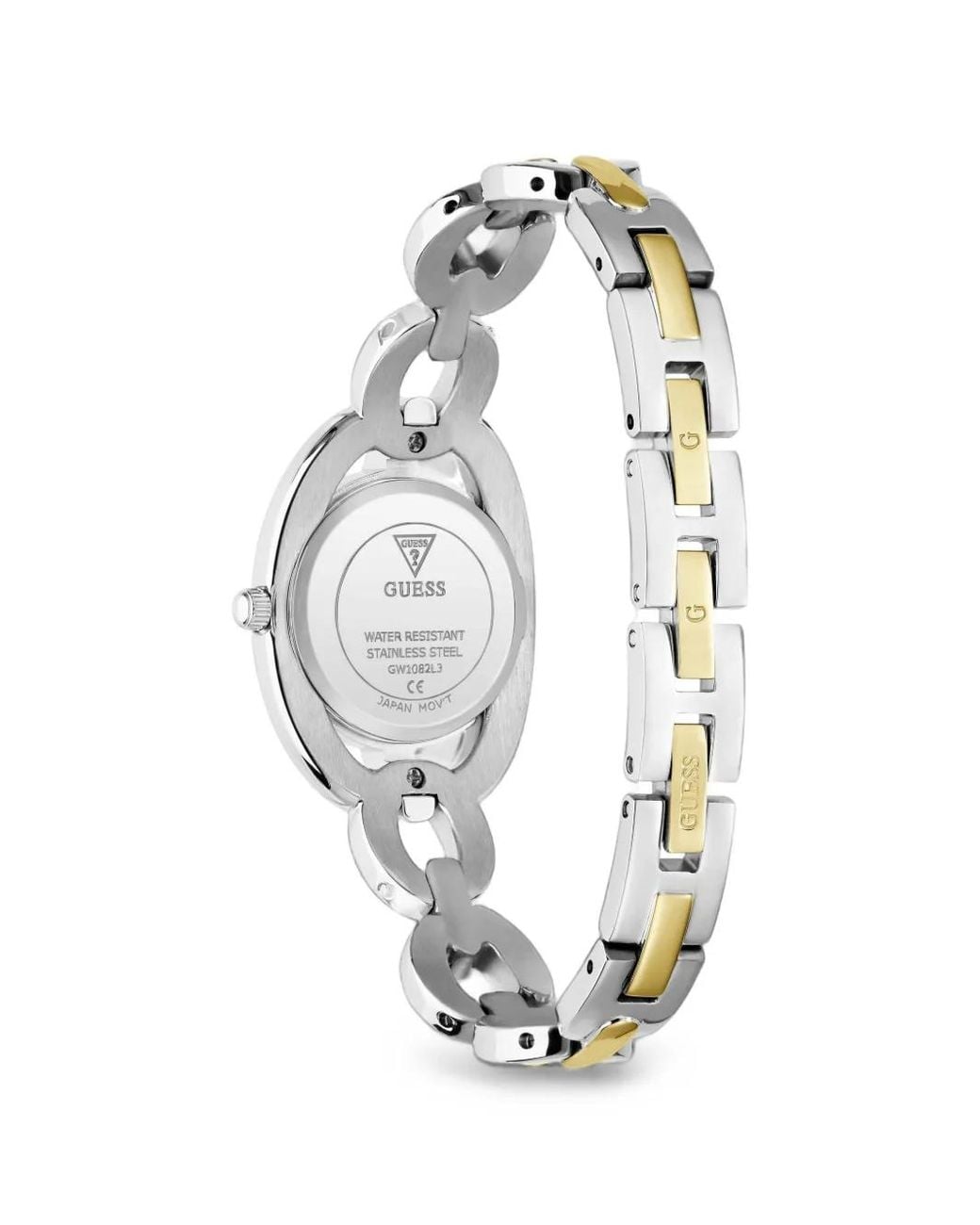 Guess Metallic Logo-Print 26Mm Watch