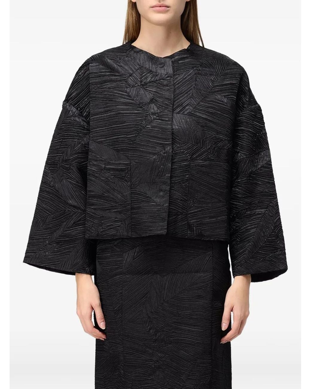 MEIMEIJ Black Cropped Jacket