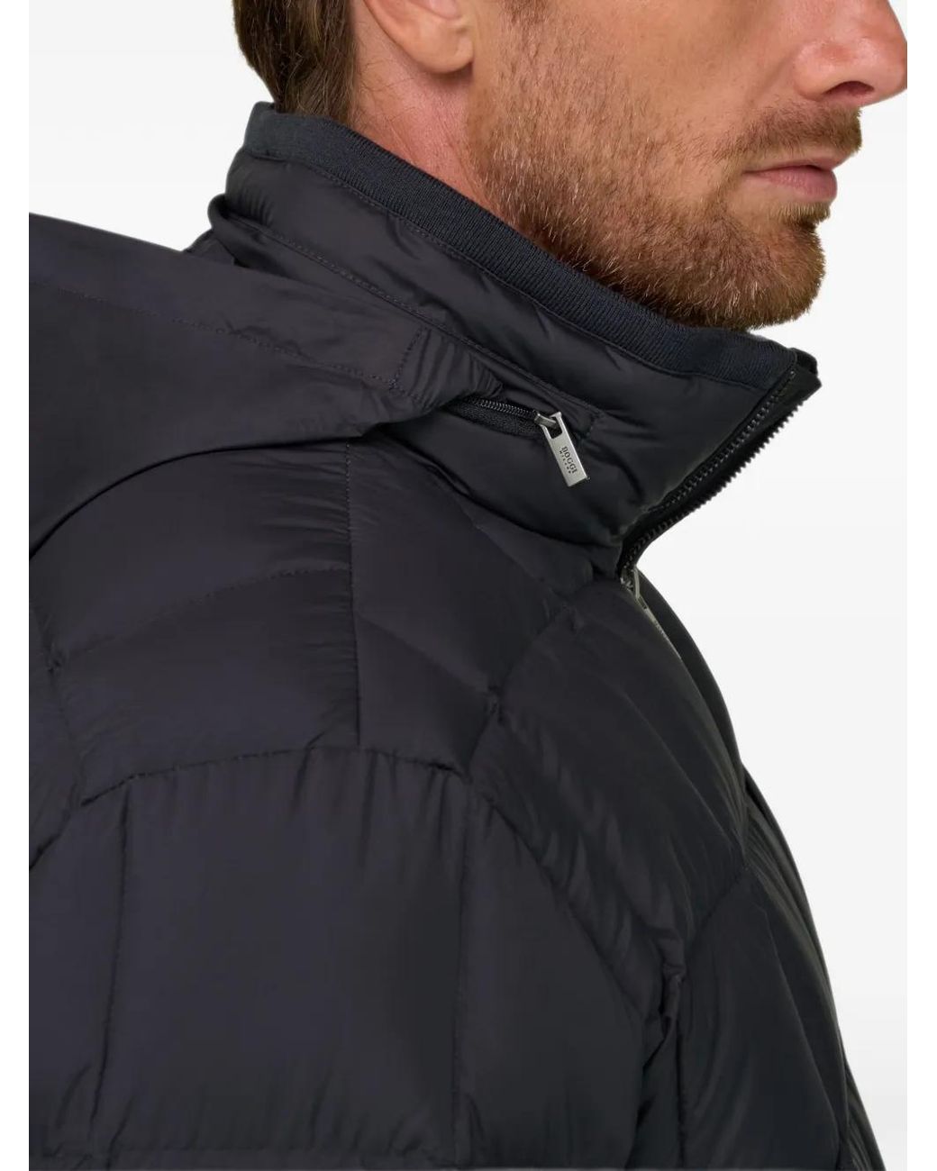 Boggi Black Bomber for men