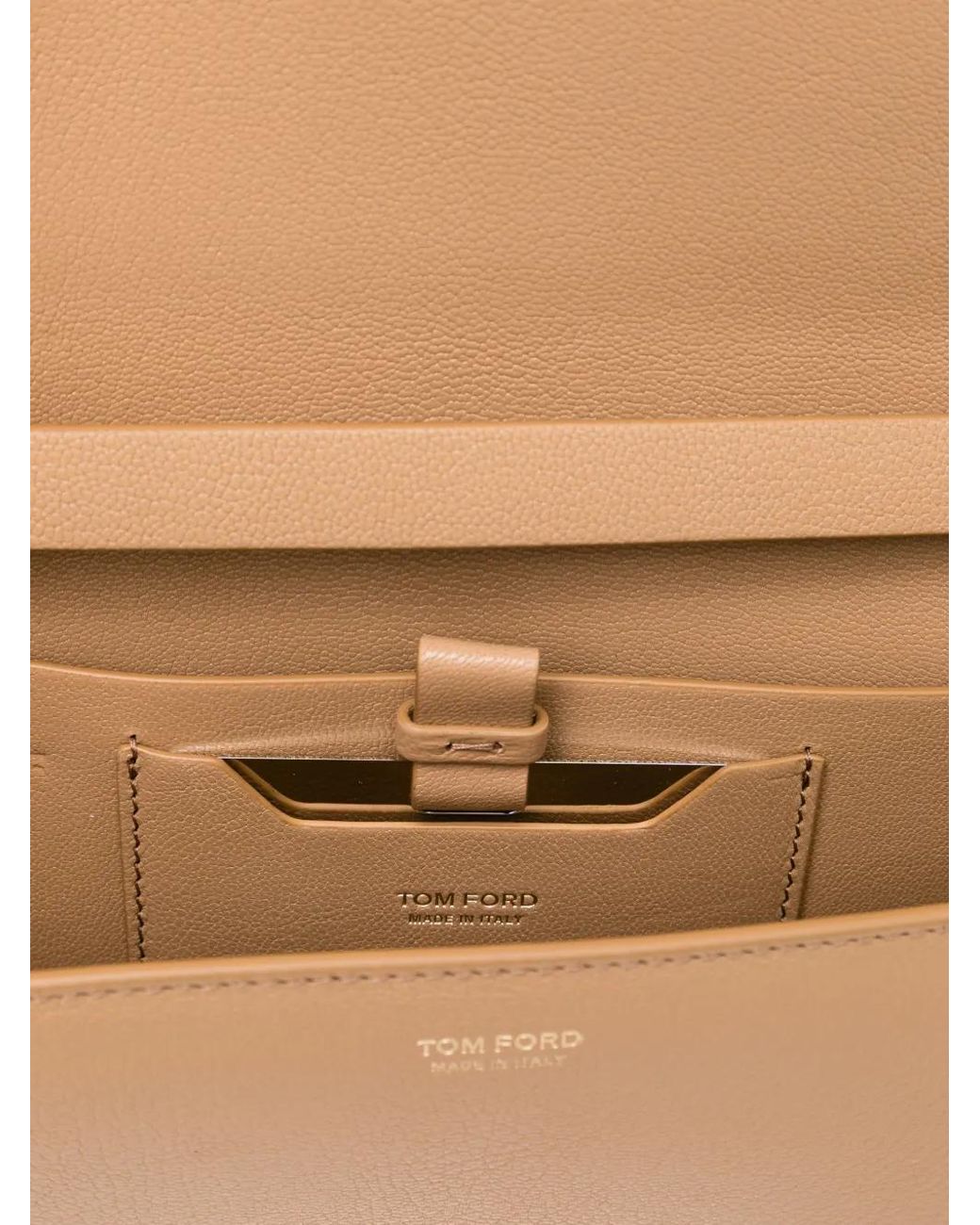 Tom Ford White T-Bar Shoulder Bag