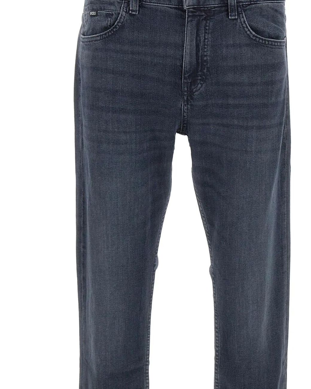 Boss Blue Delaware Slim-Fit Jeans for men