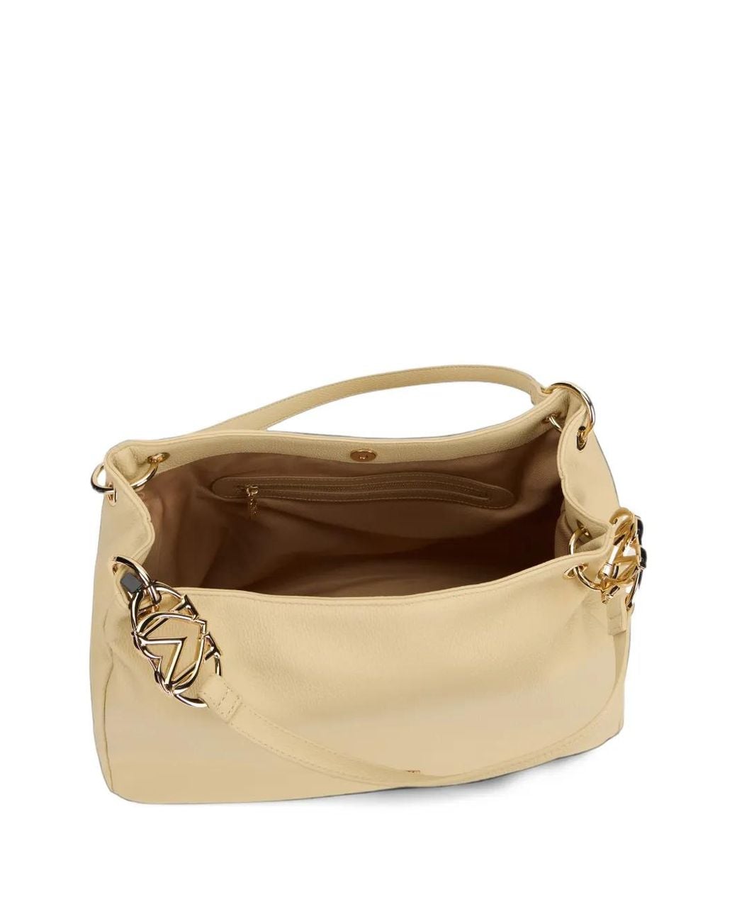 Love Moschino Natural Logo-Plaque Tote Bag