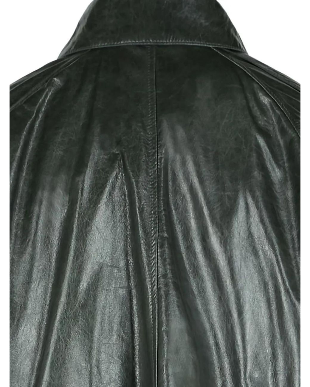 Chaqueta Con Cuello De Pico Max Mara de color Green