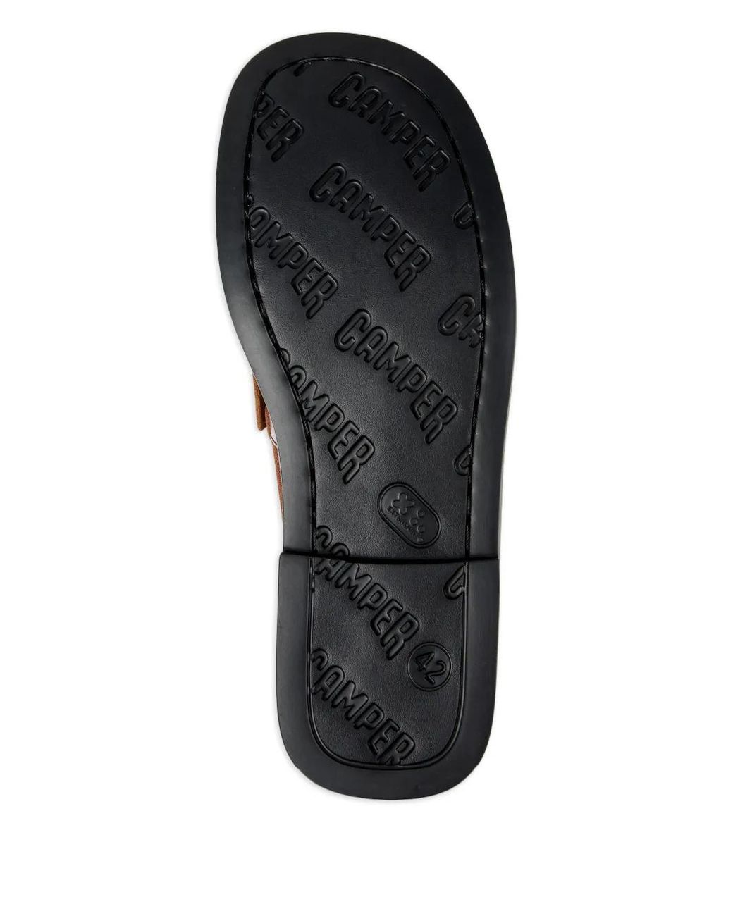 Camper Brown Don Leather Loafers for men