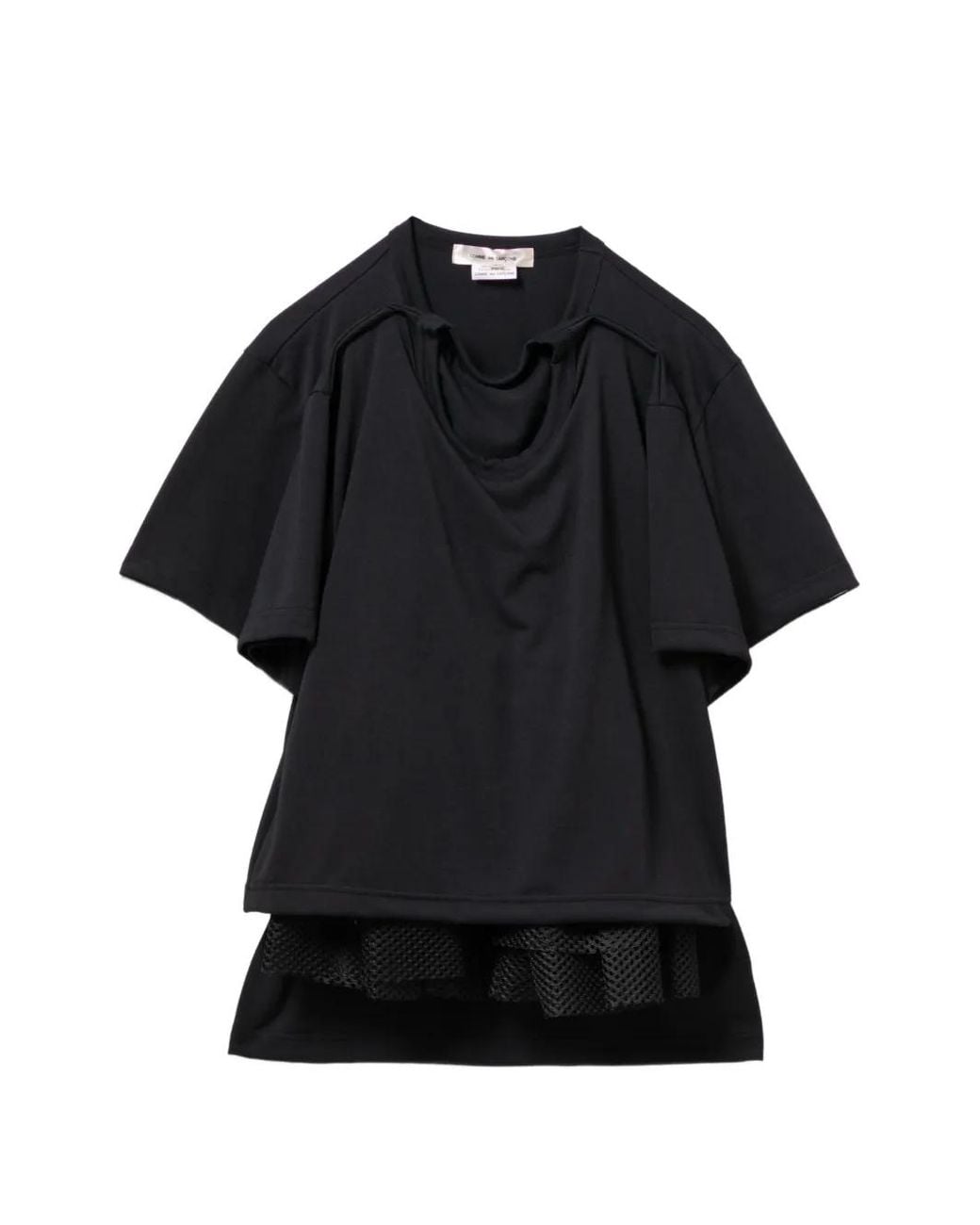 Comme des Garçons Black Layered Short-Sleeve T-Shirt