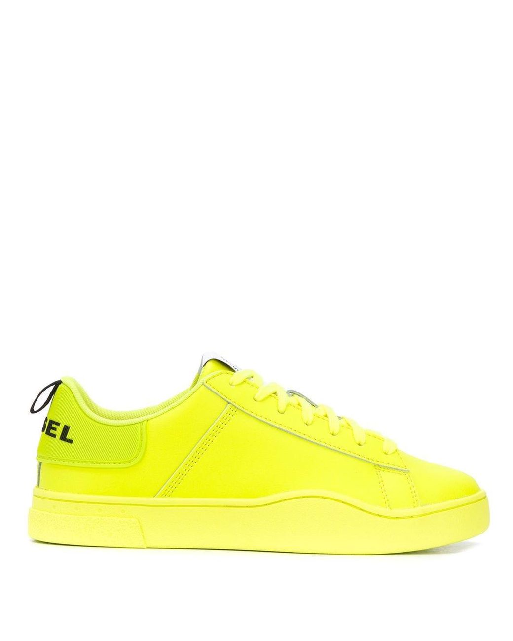 DIESEL Neon Sneakers in Yellow | Lyst