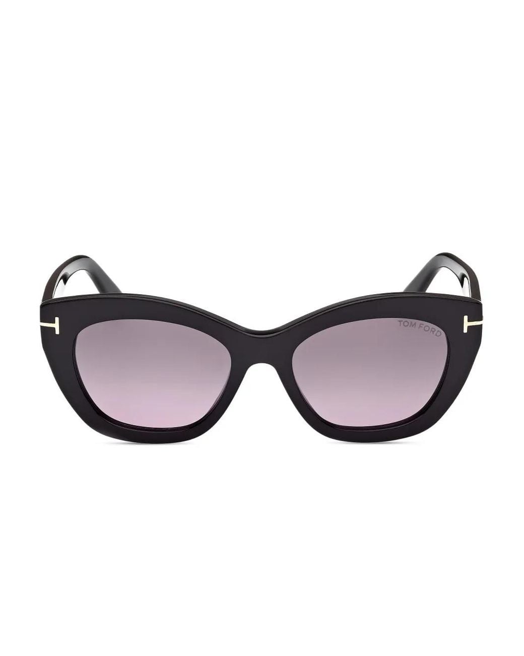 Tom Ford Black Cat-Eye Sunglasses