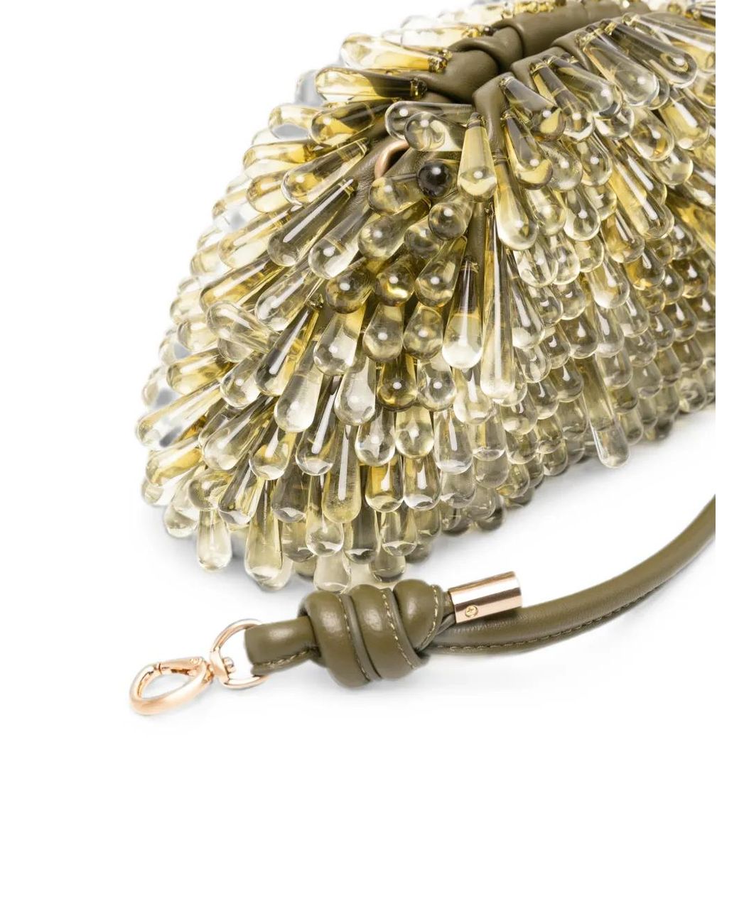 Cult Gaia Metallic Jaala Nano Crossbody Bag