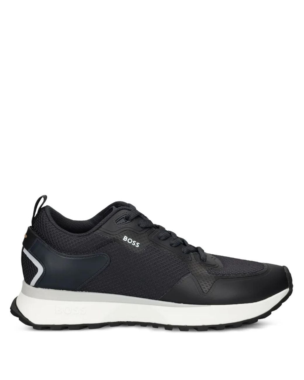 Boss Black Mesh-Detail Trainers for men