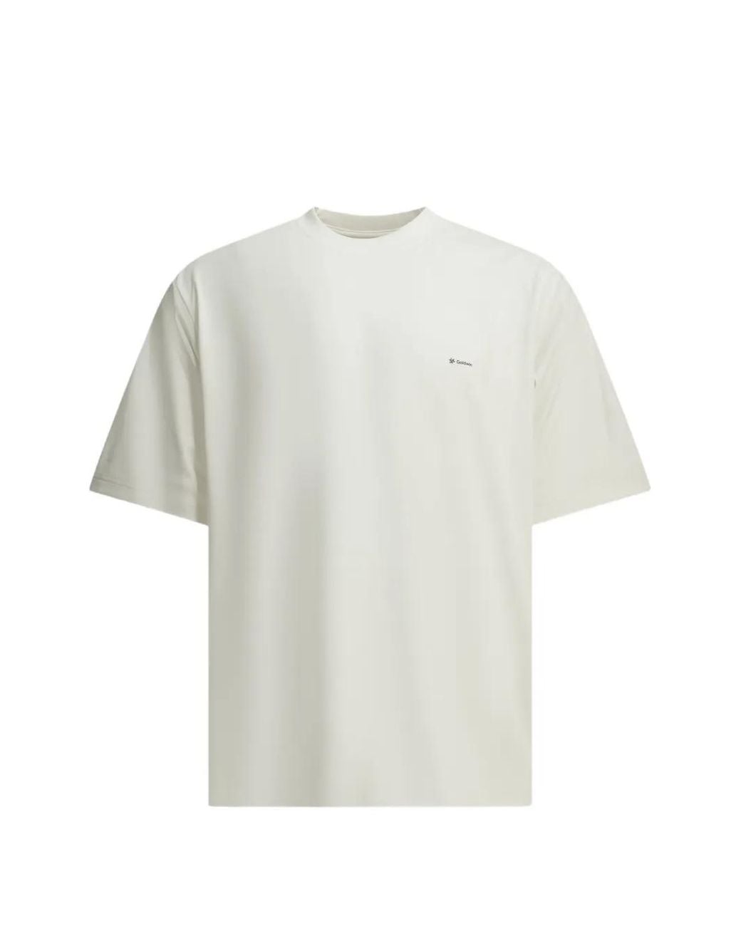 Camiseta Con Logo Estampado Goldwin de hombre de color White