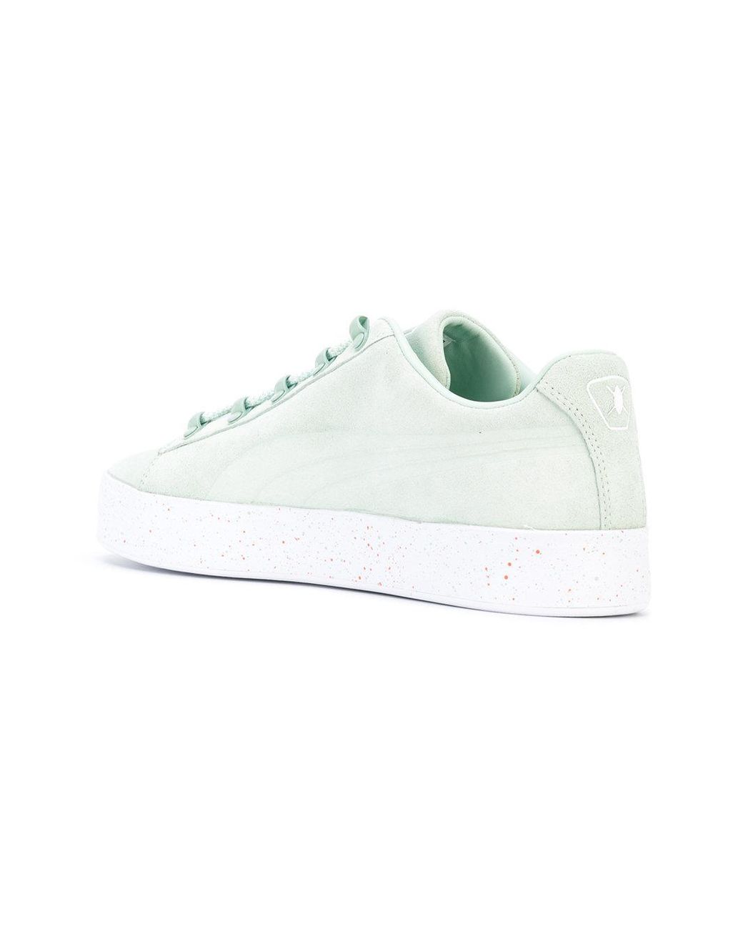 PUMA X Daily Paper Court Platform Sneakers in Green for Men | Lyst UK