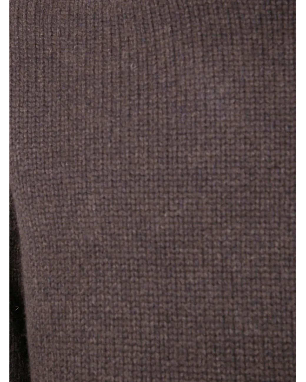 Studio Nicholson Gray Loris High-Neck Sweater