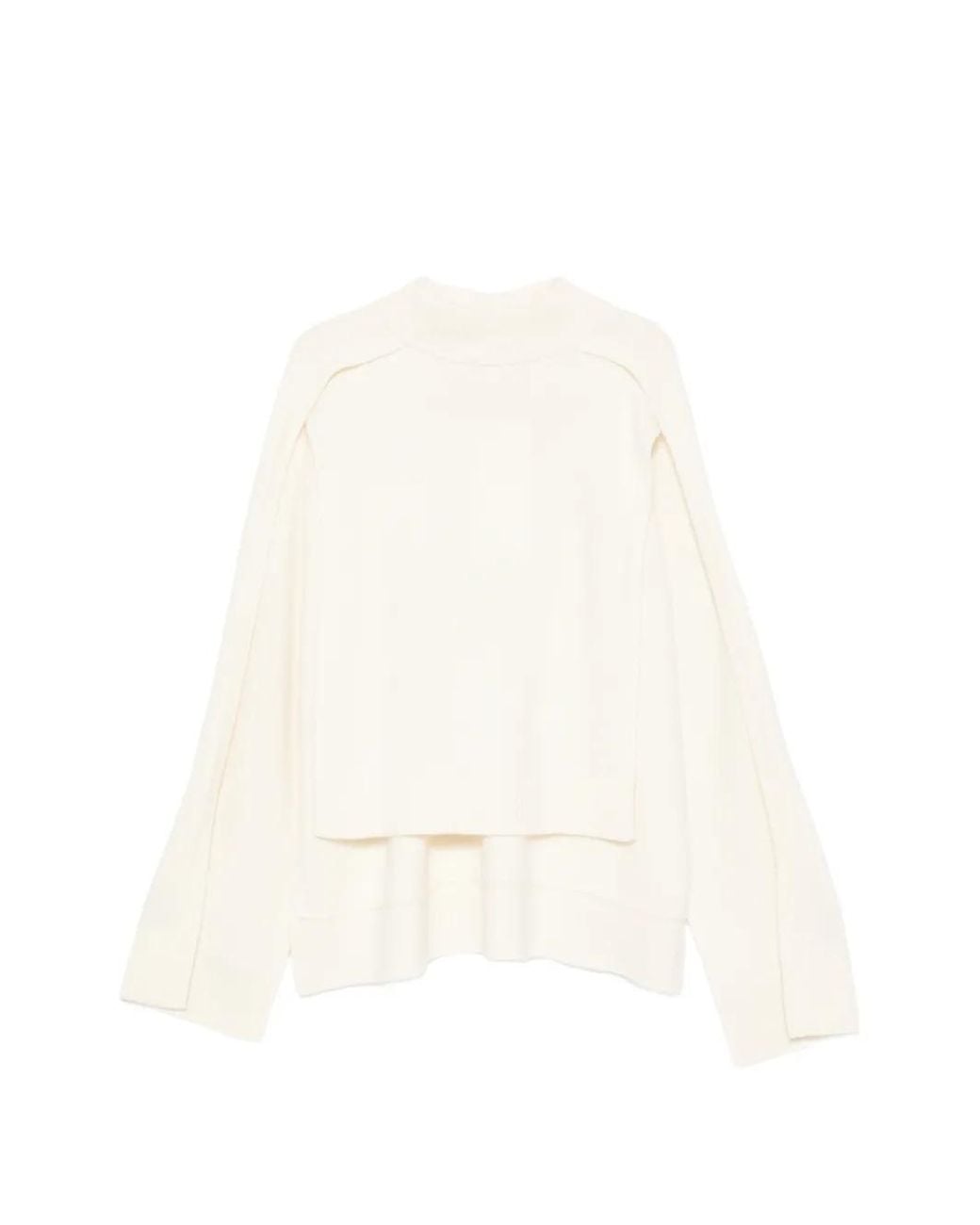 Source Unknown White Noa Wool Sweater
