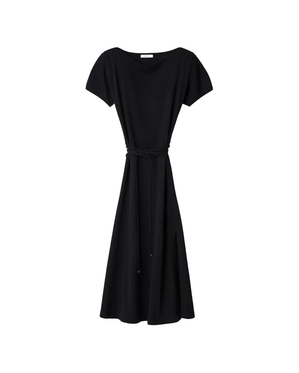Lemaire Black Belted Dress