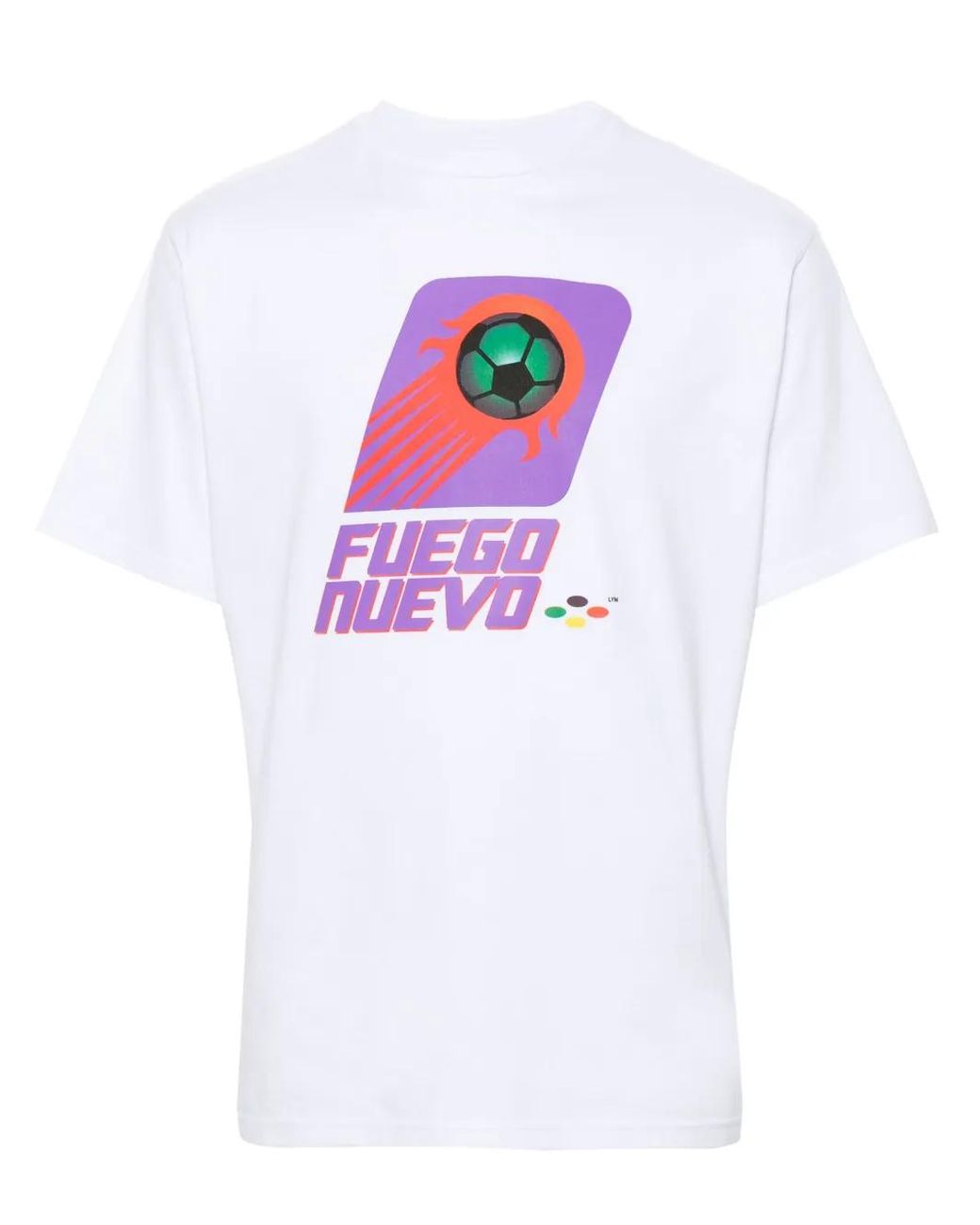 Liberal Youth Ministry White Graphic-Print Cotton T-Shirt for men
