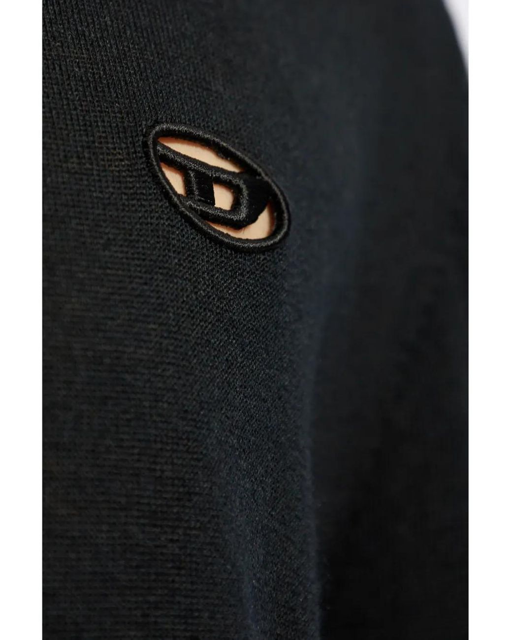 DIESEL Black K-Verim Sweater for men