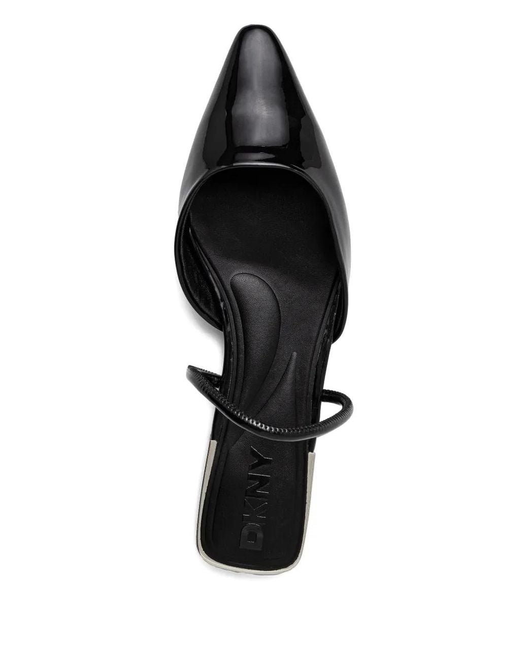Mules Planos DKNY de color Black