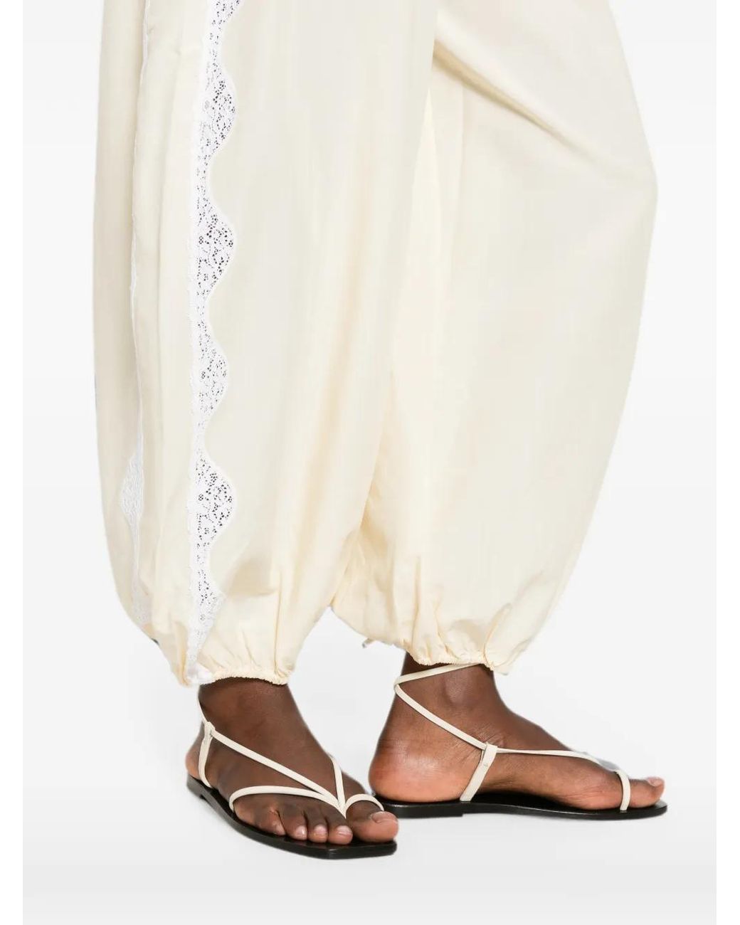 Posse White Tabitha Ballon Pants