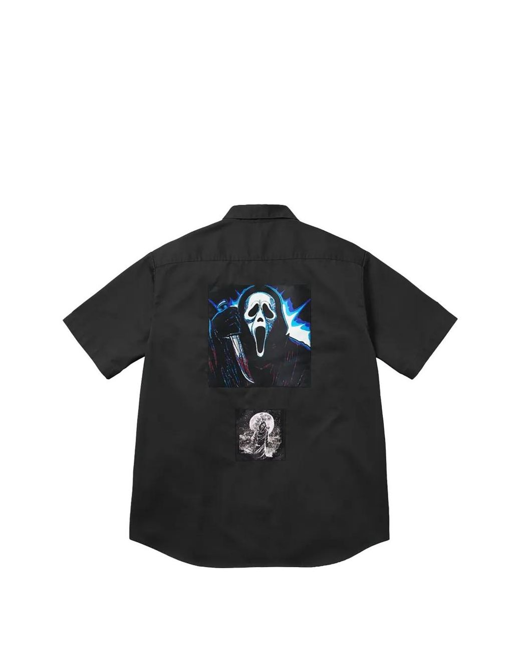 Supreme Black Ghostface S/S Short-Sleeve Shirt for men