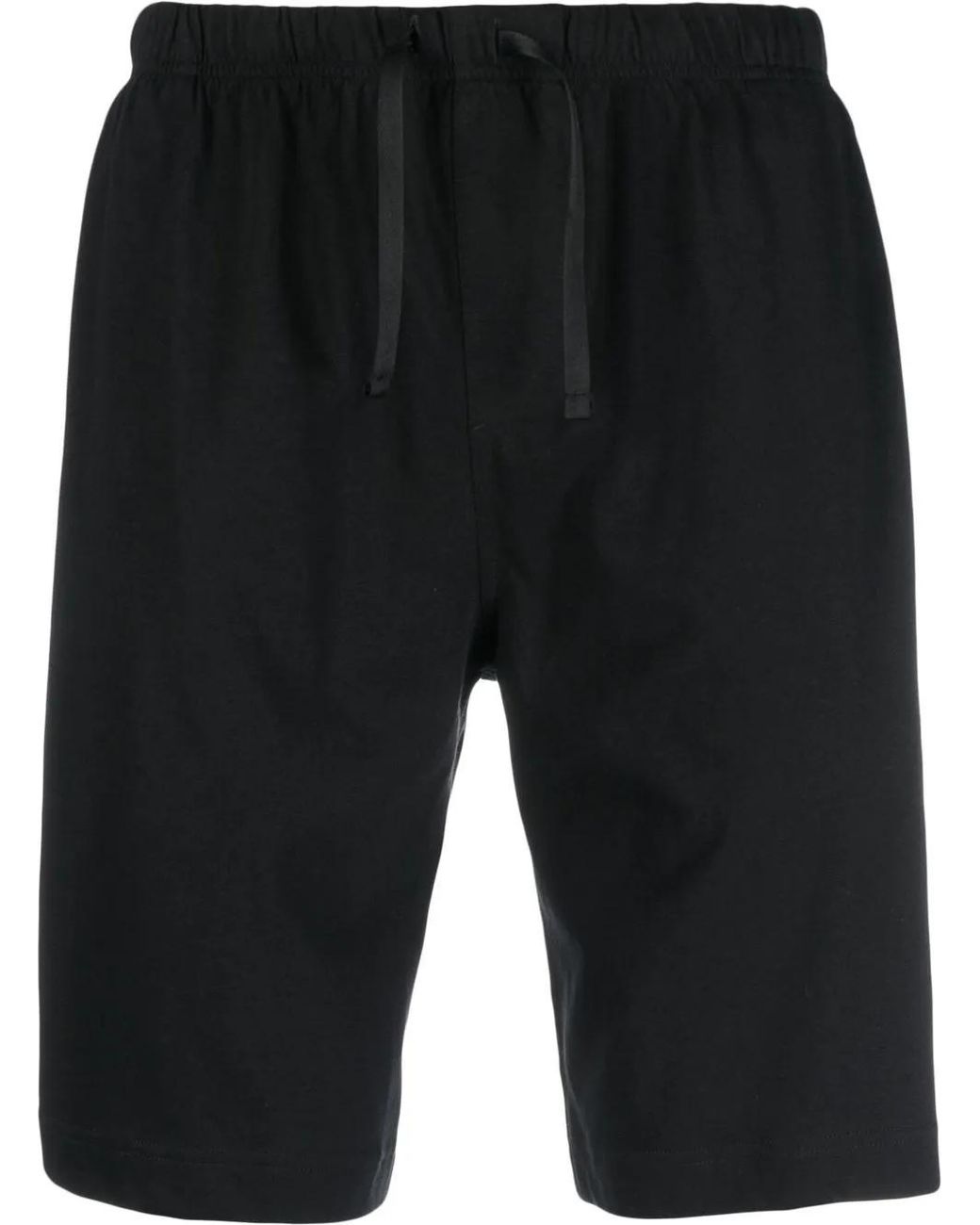 Polo Ralph Lauren Black Polo Pony Cotton Track Shorts for men