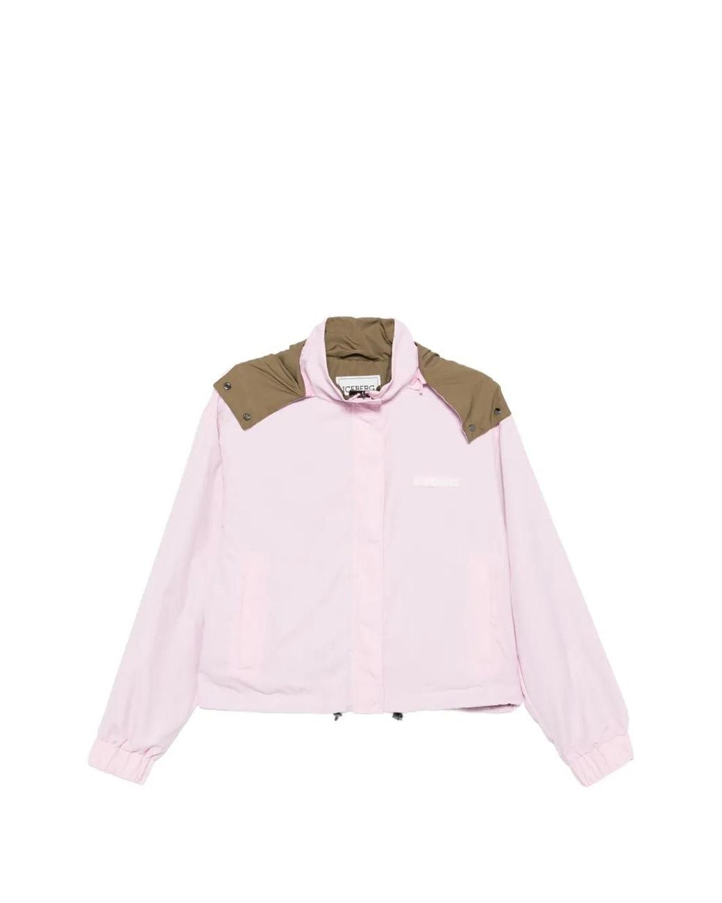 Chaqueta Con Capucha Iceberg de color Pink