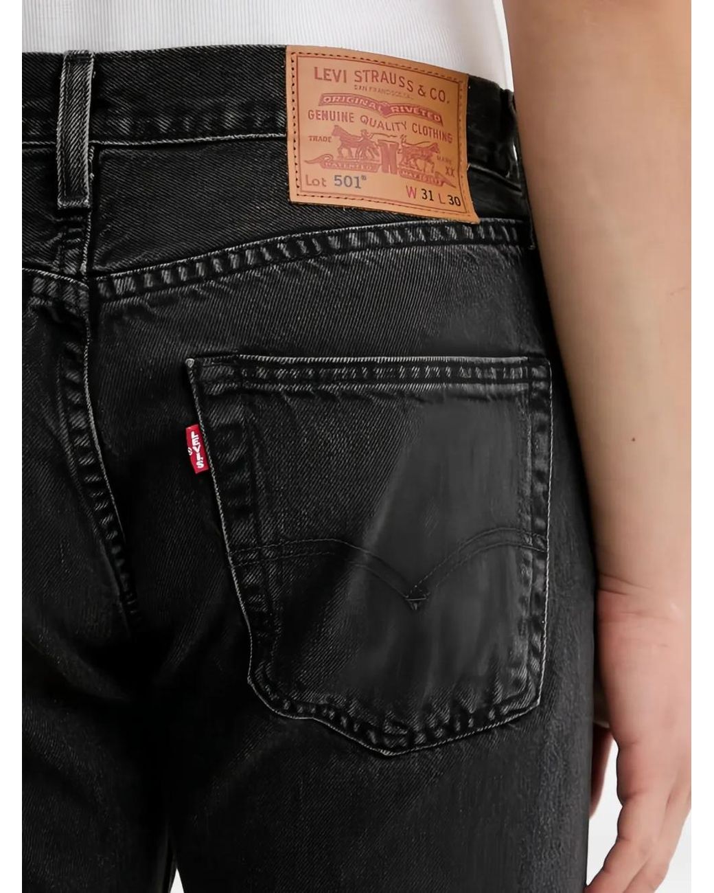 Levi's 501 Jeans in Black für Herren