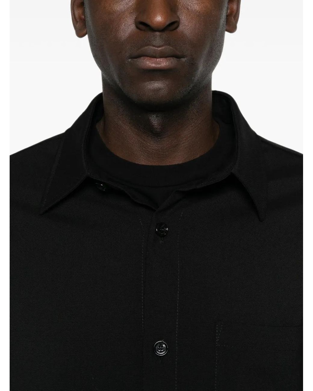 BE ABLE Button-Up Overhemd in het Black voor heren