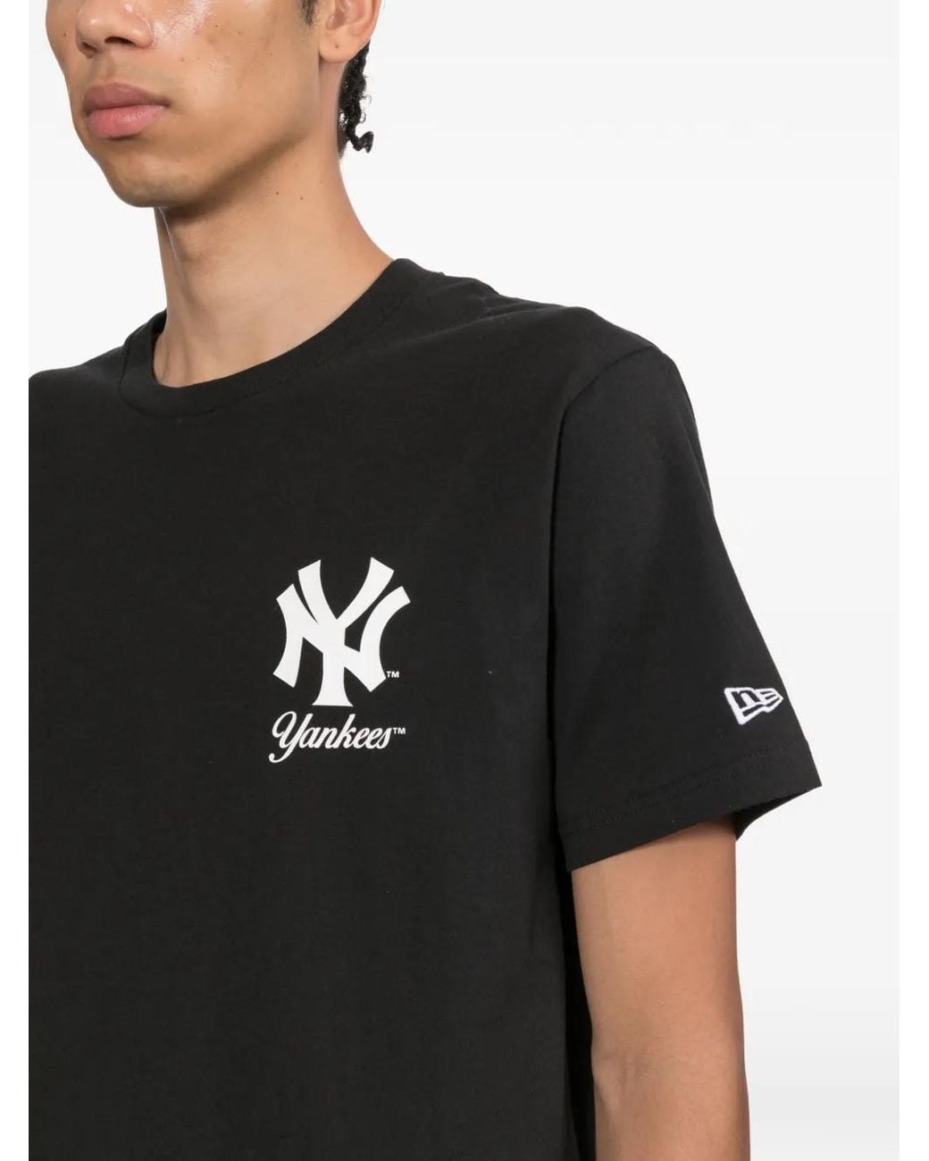 KTZ Black New York Yankees T-Shirt for men
