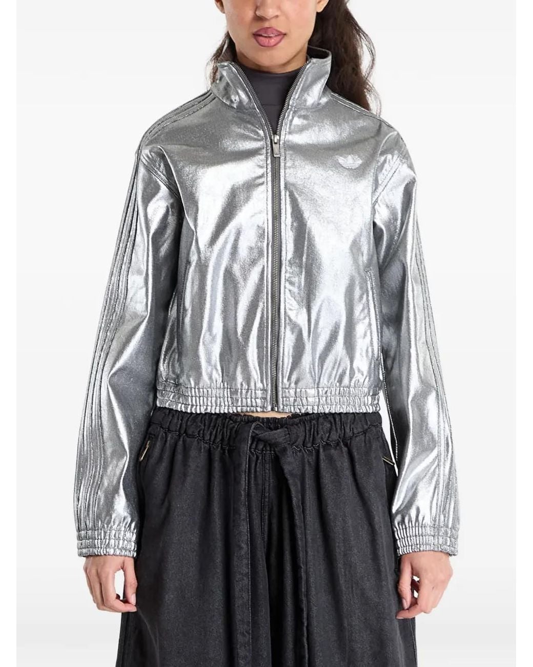 Adidas Gray Firebird Track Top