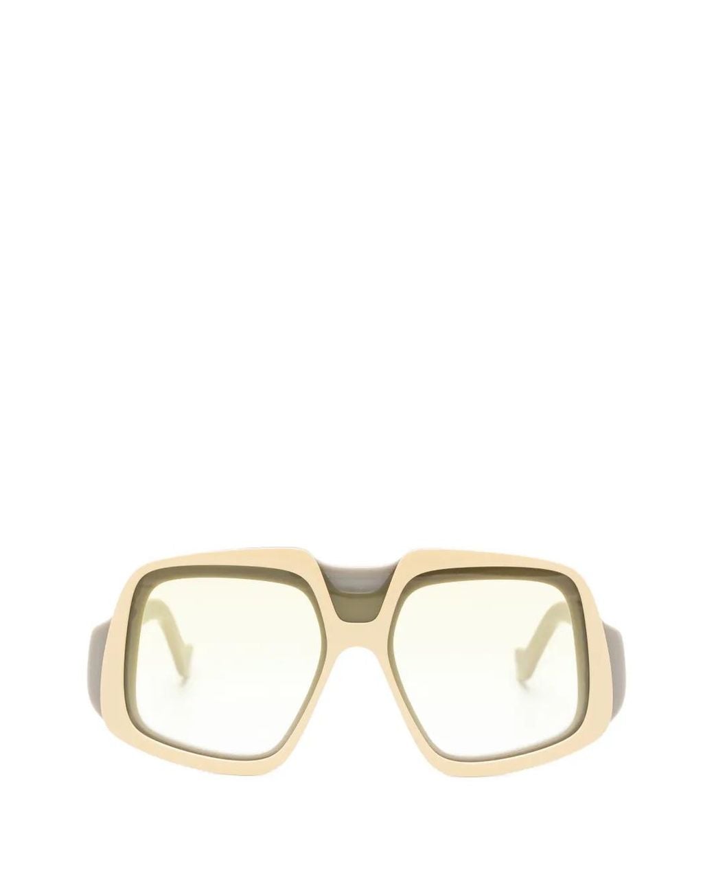 Loewe Natural Anagram Square-Frame Sunglasses