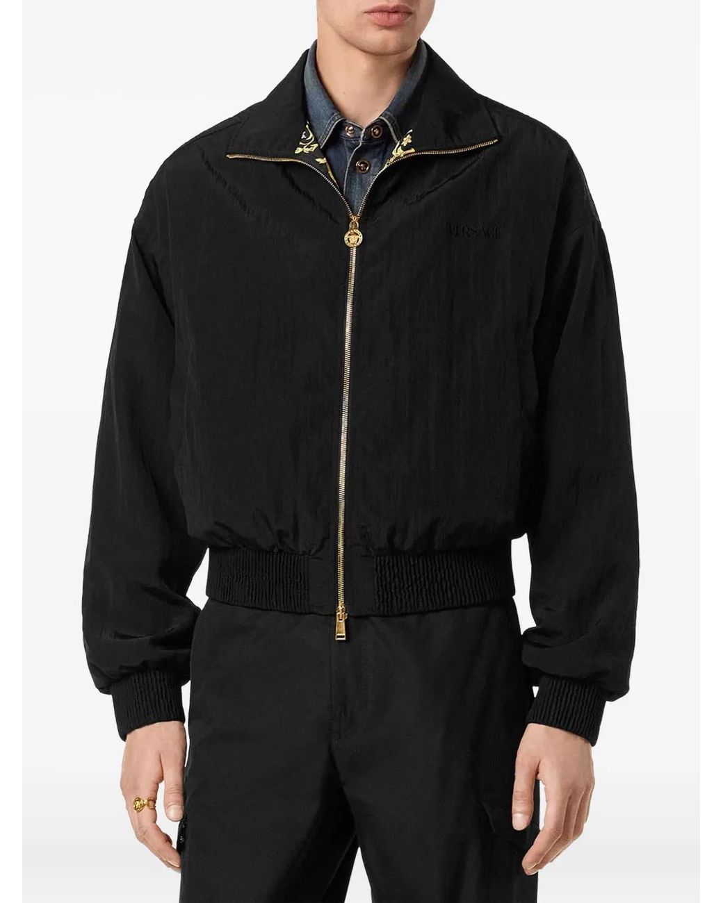 Versace Black Jacket for men