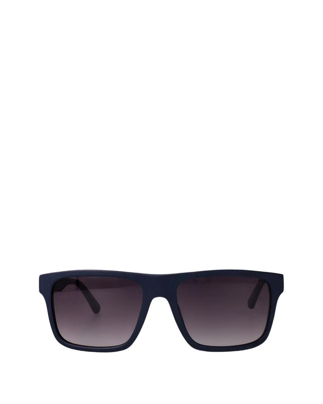 Emporio Armani Blue Lunettes De Soleil À Monture Rectangulaire for men