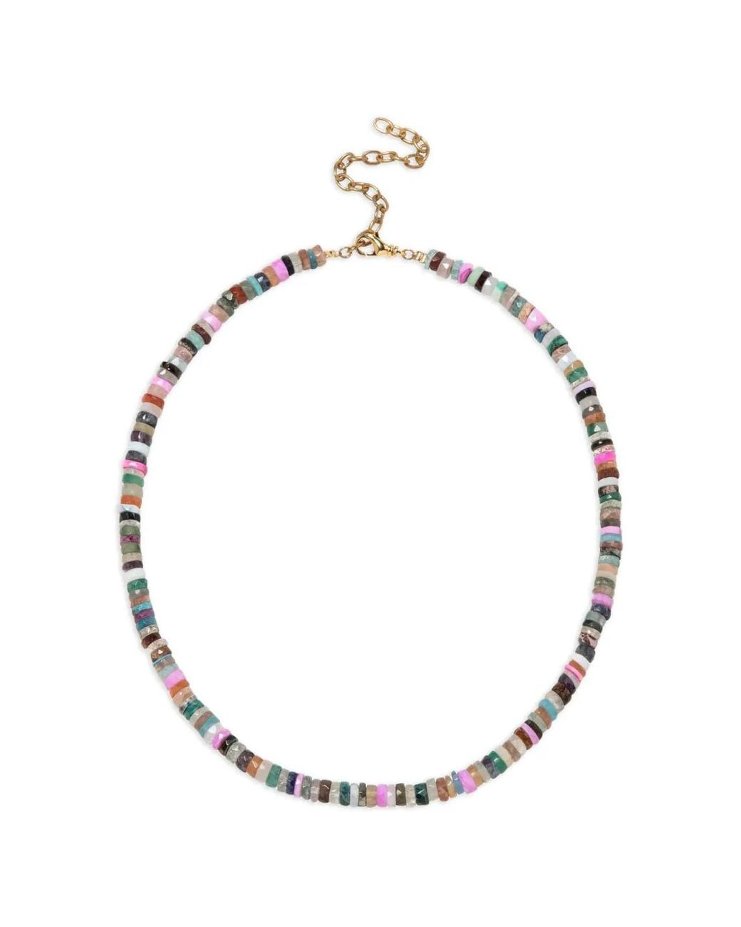 Jennifer Behr Metallic Hannah Beaded Necklace