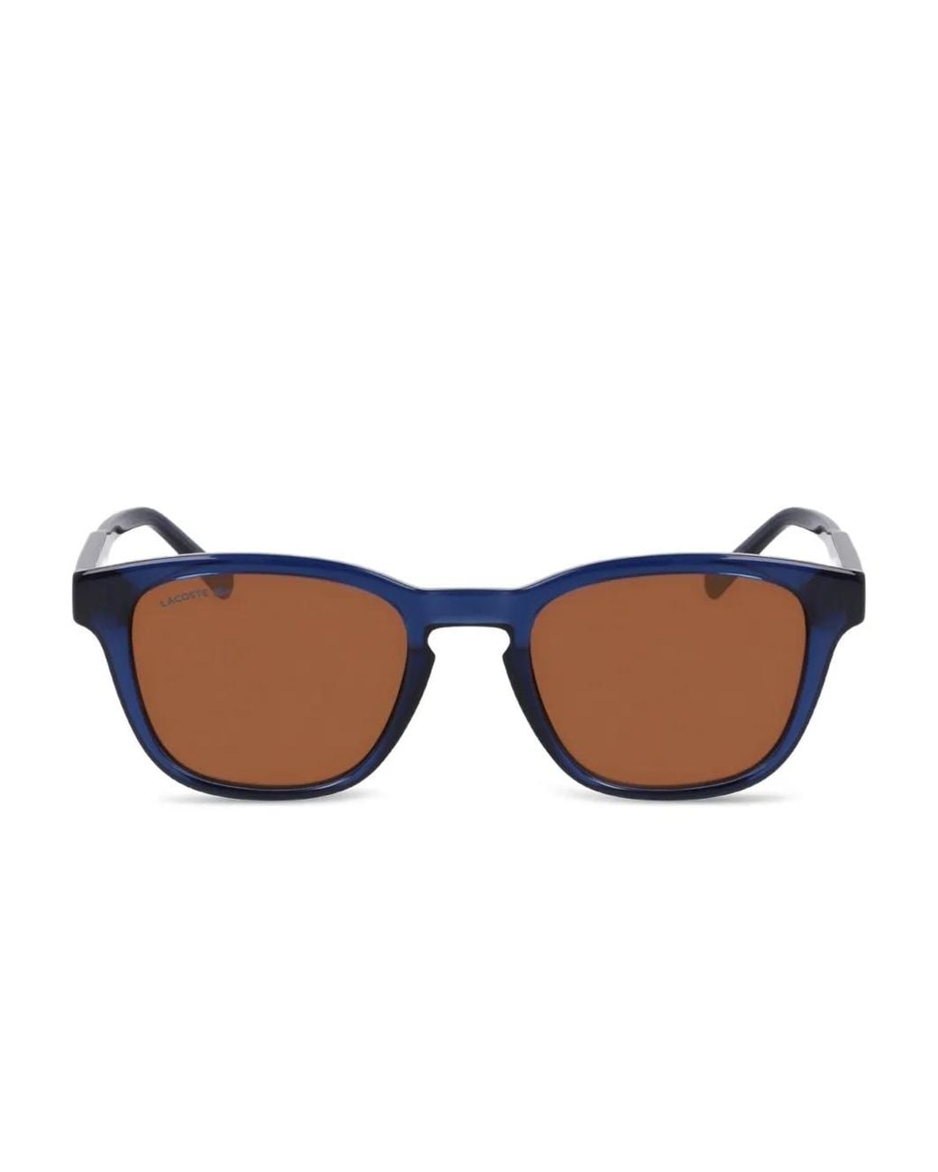 Lacoste Brown Square-Frame Sunglasses for men