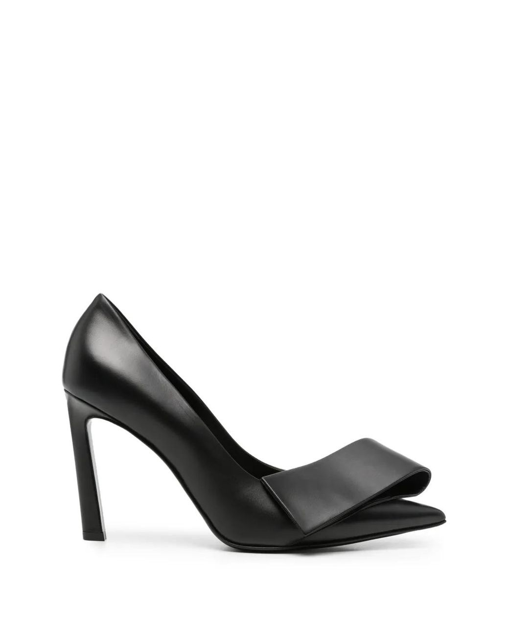 Givenchy Black Twisted-Ribbon Pumps