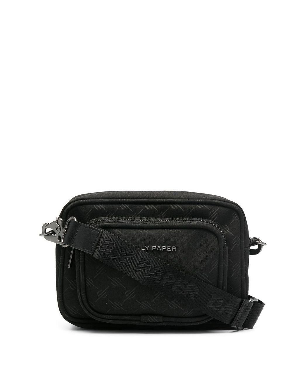 Daily Paper Monogram-print Messenger Bag in Black for Men